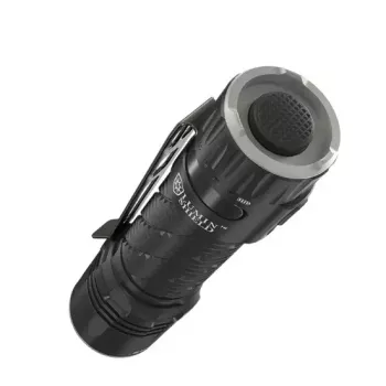 Linterna de mano Nitecore EDC35, 40 LED, 6000 mAh, IP68, aluminio/acero inoxidable, 171 g, negro