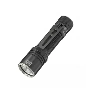 Linterna de mano Nitecore EDC35, 40 LED, 6000 mAh, IP68, aluminio/acero inoxidable, 171 g, negro