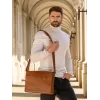 dbramante1928 Marselisborg - 14 inch - Golden tan N.E., bolso mensajero, 35,6 cm (14 inch), correa para el hombro, 1,24 kg