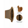 dbramante1928 Marselisborg - 14 inch - Golden tan N.E., bolso mensajero, 35,6 cm (14 inch), correa para el hombro, 1,24 kg