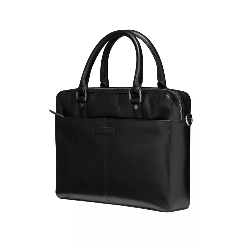 dbramante1928 Rosenborg BG14GTBL1495 bolso para portátil, 14 pulgadas (35,6 cm), 2.ª generación, piel, negro