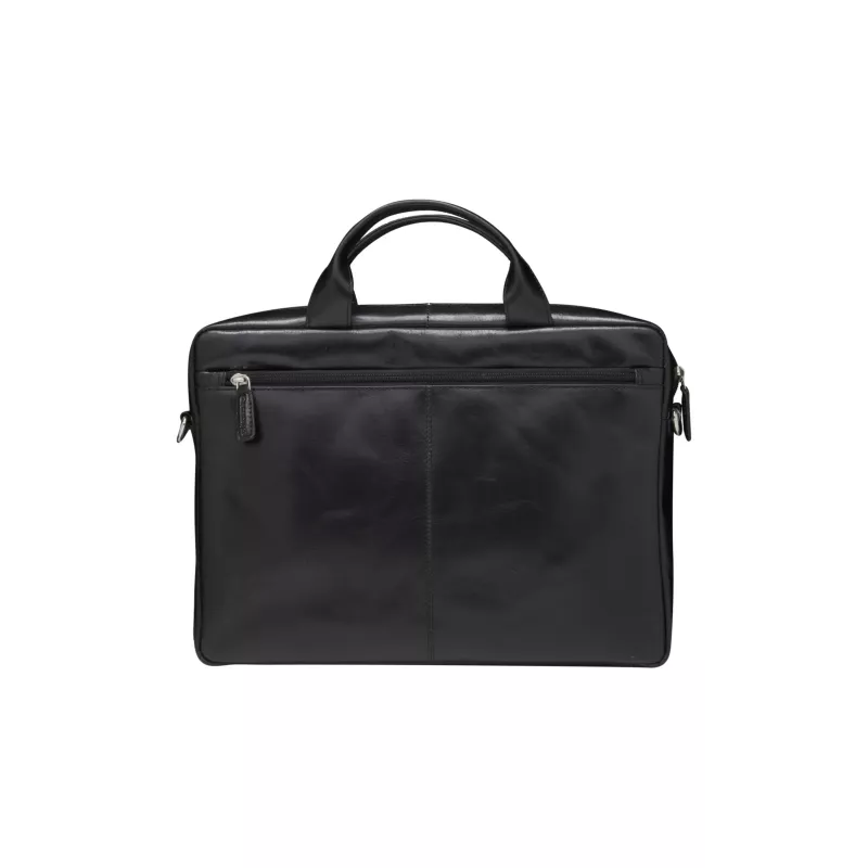 dbramante1928 Amalienborg BG15GTBL1489 bolso de hombro para portátil, 15 pulgadas (38,1 cm), 2.ª generación, piel, negro