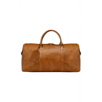 Bolsa de fin de semana dbramante1928 Kastrup 2 - Marrón, Unisex, Bolso de mano, Cremallera, Bolsillo frontal, India, Marrón