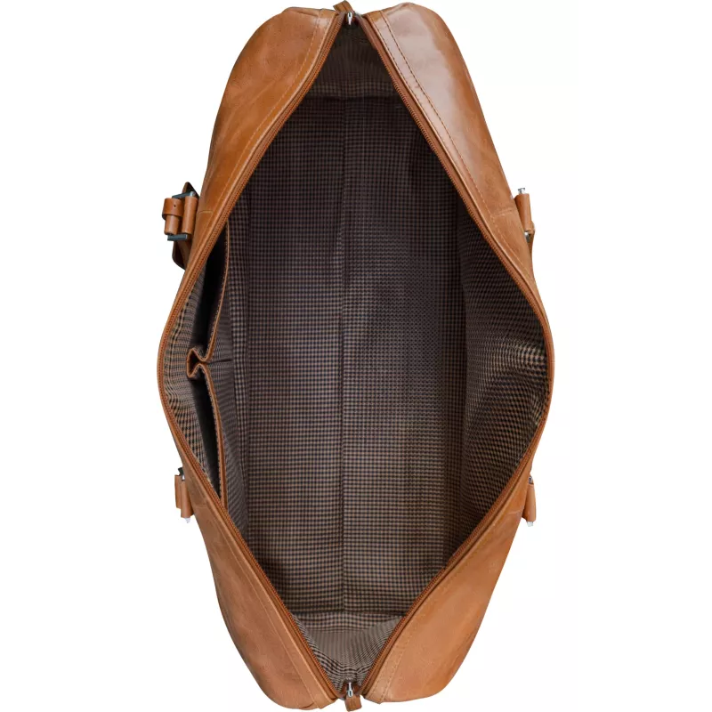 Bolsa de fin de semana dbramante1928 Kastrup 2 - Marrón, Unisex, Bolso de mano, Cremallera, Bolsillo frontal, India, Marrón