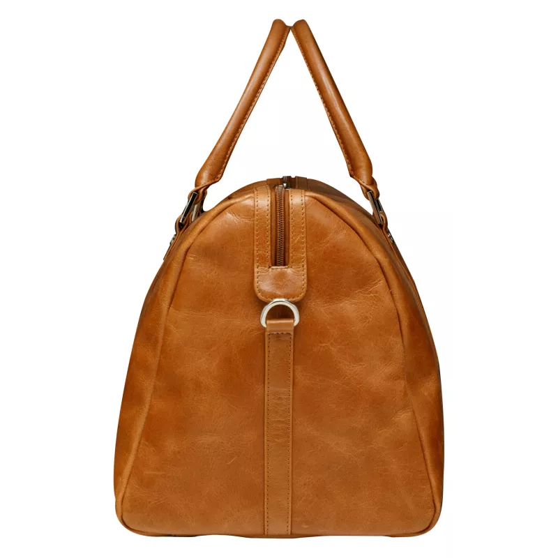 Bolsa de fin de semana dbramante1928 Kastrup 2 - Marrón, Unisex, Bolso de mano, Cremallera, Bolsillo frontal, India, Marrón