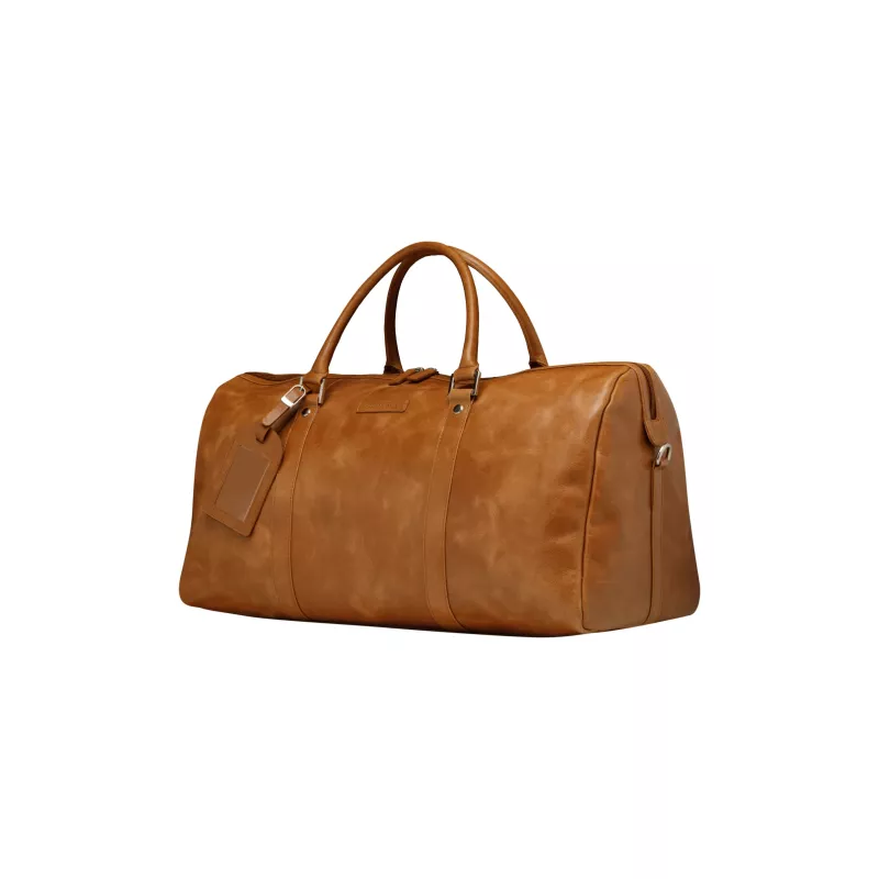 Bolsa de fin de semana dbramante1928 Kastrup 2 - Marrón, Unisex, Bolso de mano, Cremallera, Bolsillo frontal, India, Marrón