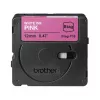 Cinta de etiquetar Brother BTAG-P35 Blanco sobre Rosa 1,2 cm 4 m