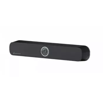 Micrófono Sennheiser TEAMCONNECT BAR S VIDEO BAR — altavoces integrados, cancelación de ruido, USB/Plug-and-Play