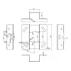 Soporte de techo Multibrackets M Universal Projector 200 con ajuste fino