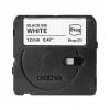 Cinta de etiquetar Brother BTAG-231 Negro sobre Blanco 1,2 cm 4 m