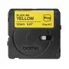 Cinta de etiquetar Brother BTAG-631 Negro sobre Amarillo 1,2 cm 4 m