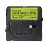Cinta de etiquetar Brother BTAG-G31 Negro sobre Verde 1,2 cm 4 m