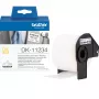 Etiqueta de impresora Brother DK-11234 Blanca etiqueta de impresora autoadhesiva