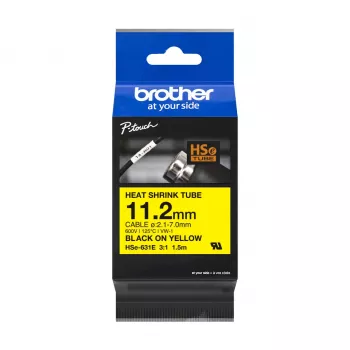 Cinta de etiquetar Brother HSE-631E