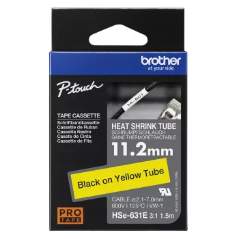 Cinta de etiquetar Brother HSE-631E