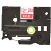 Cinta de rotulación Brother TZE-435 blanco sobre rojo