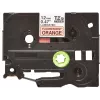 Cinta de etiquetar Brother TZe TZEB31 12 mm negro sobre naranja fluorescente