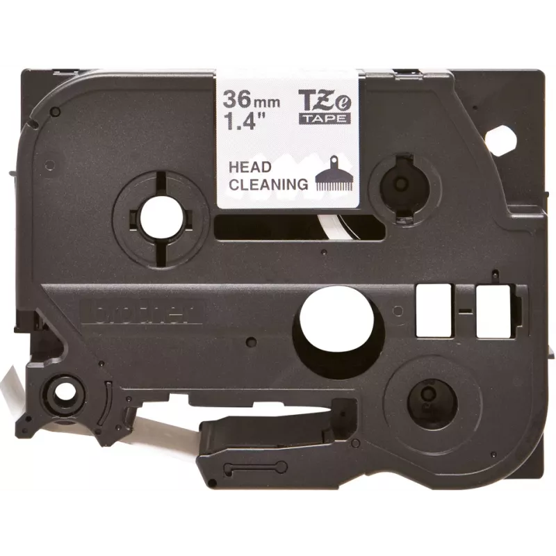 Brother TZe-CL6 cinta de limpieza para cabezal de impresión, 3,56 cm x 8 m, para P-Touch PT-3600, PT-530, PT-550, PT-9200, PT-9500, PT-9600, PT-9700, PT-9800, PT-D800, PT-P900, PT-P950