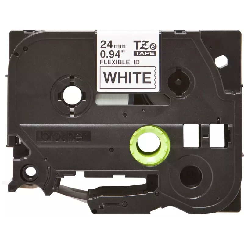 Cinta laminada Brother TZEFX251 negro sobre blanco 2,4 cm