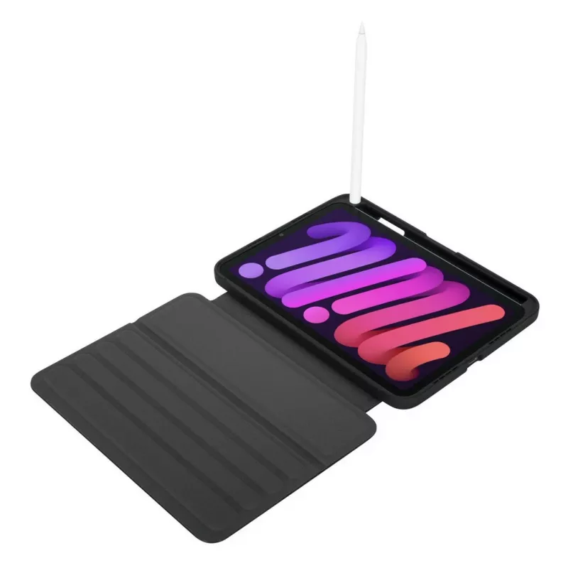 Targus Click-In THZ912GL funda con tapa para Apple iPad mini (6.ª generación), 8,3 pulgadas (21,1 cm), negra