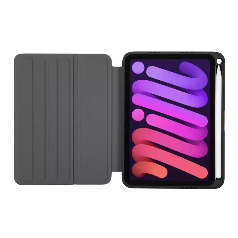 Targus Click-In THZ912GL funda con tapa para Apple iPad mini (6.ª generación), 8,3 pulgadas (21,1 cm), negra