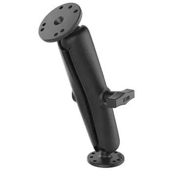 Soporte de doble bola con dos placas redondas RAM Mounts RAM-101U-D