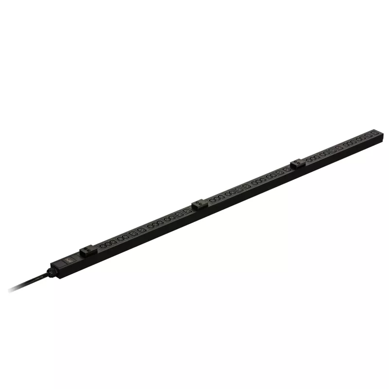 APC Easy Rack PDU, Basic, 0U, trifásico, 22 kW, 230 V, 32 A, 30 salidas C13 y 12 salidas C19, entrada IEC60309 3P+N+PE