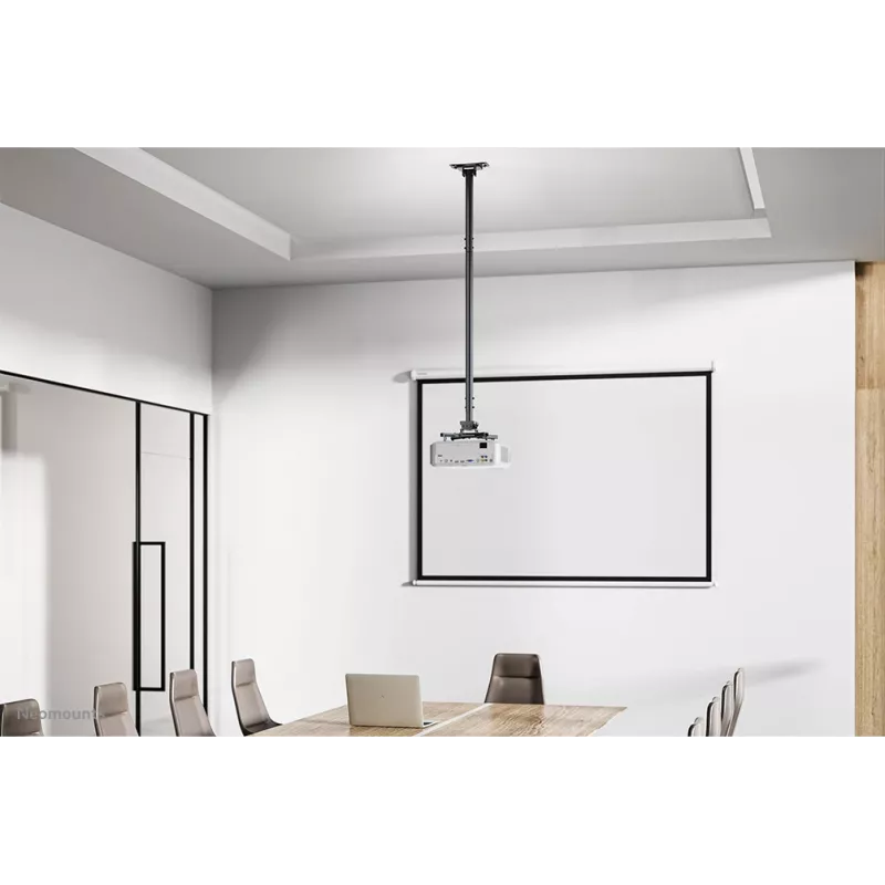 Barra de extensión Neomounts ACL25-500BL para soporte de techo para proyector - altura 89 cm