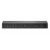 Unidad de distribución de corriente (PDU) APC AP6120A 7 tomas de CA 0U/1U negra