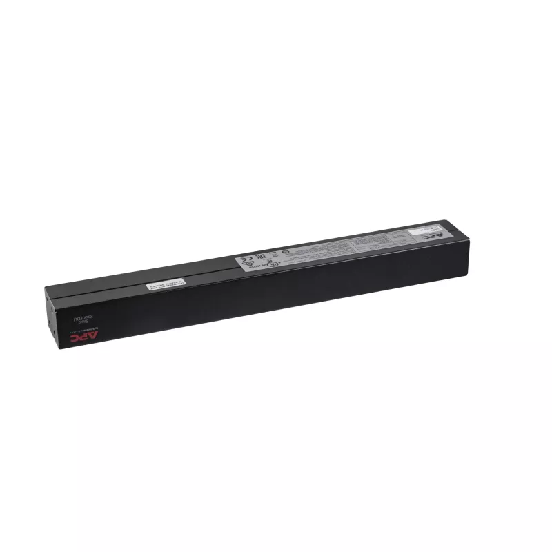 Unidad de distribución de corriente (PDU) APC RACK PDU BASIC 1 U 16A 230V 12 salidas de CA 0U/1U negra