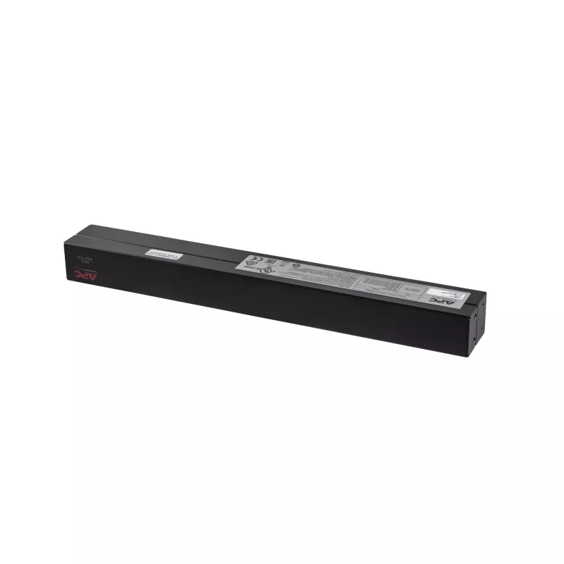 Unidad de distribución de corriente (PDU) APC RACK PDU BASIC 1 U 16A 230V 12 salidas de CA 0U/1U negra