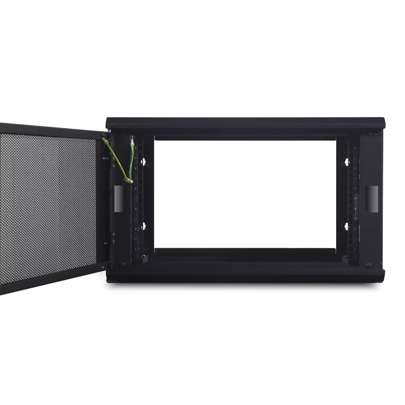 APC NetShelter WX AR106, 6U/HE, armario de parcheo de 19 pulgadas, montaje en pared, sin montar, 400 mm de profundidad