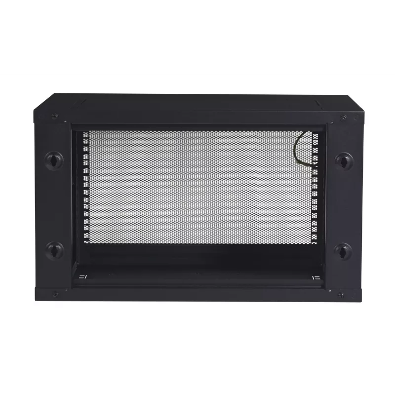 APC NetShelter WX AR106, 6U/HE, armario de parcheo de 19 pulgadas, montaje en pared, sin montar, 400 mm de profundidad