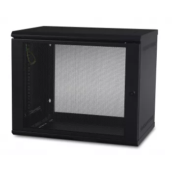 APC NetShelter WX AR109, 9U, armario de parcheo de 19 pulgadas, montaje en pared, sin montar, 400 mm de profundidad