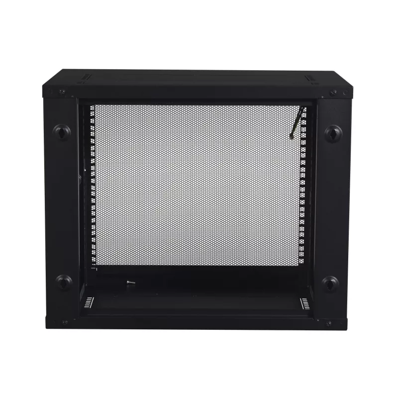 APC NetShelter WX AR109, 9U, armario de parcheo de 19 pulgadas, montaje en pared, sin montar, 400 mm de profundidad