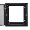 APC NetShelter WX AR112, 12U, armario de parcheo de 19 pulgadas, montaje en pared, sin montar, 600 mm de profundidad