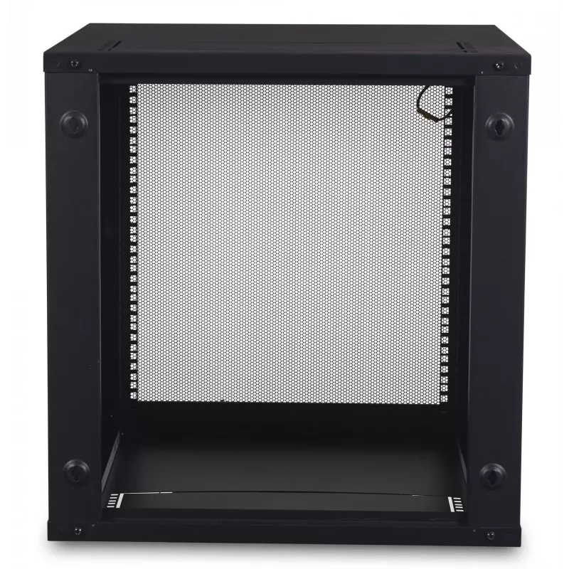 APC NetShelter WX AR112, 12U, armario de parcheo de 19 pulgadas, montaje en pared, sin montar, 600 mm de profundidad