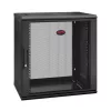 APC NetShelter WX AR112SH4 - 12U, armario de parcheo de 19 pulgadas, montaje en pared, premontado, 400 mm de profundidad