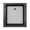 APC NetShelter WX AR112SH4 - 12U, armario de parcheo de 19 pulgadas, montaje en pared, premontado, 400 mm de profundidad