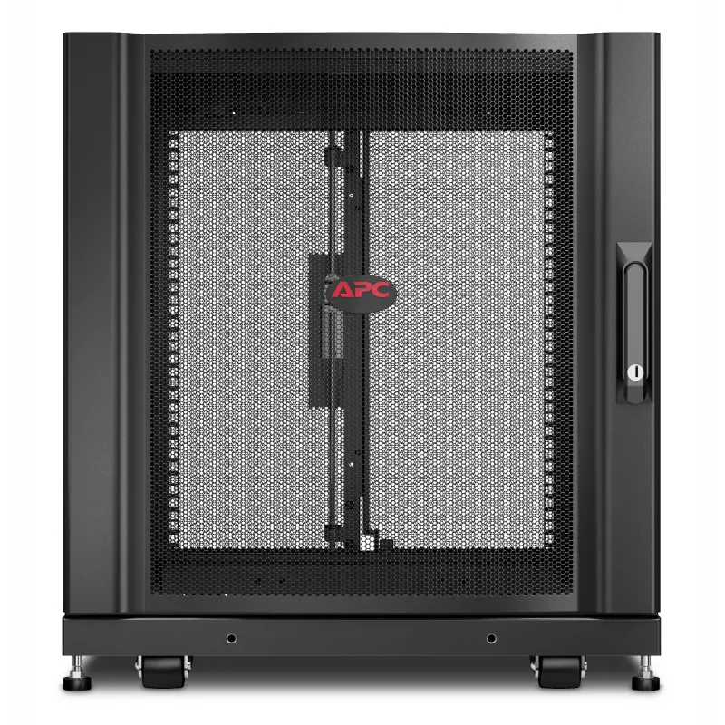 APC NetShelter SX, carcasa de rack para servidores, 12U, negro, 658H x 600B x 900T mm