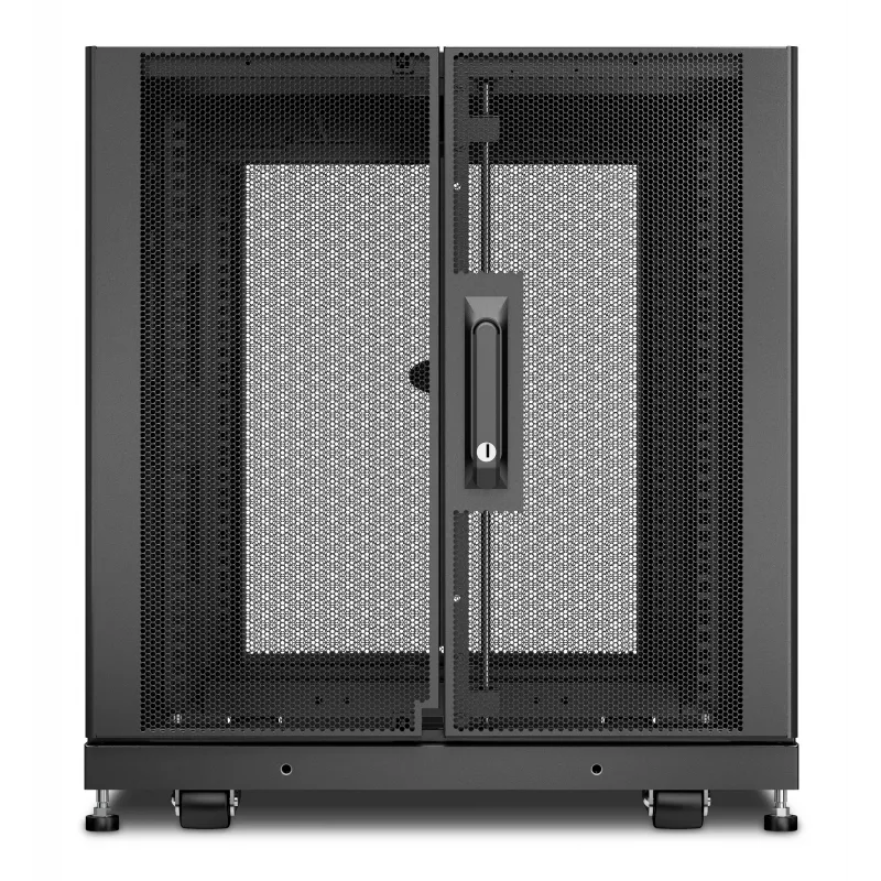APC NetShelter SX, carcasa de rack para servidores, 12U, negro, 658H x 600B x 900T mm