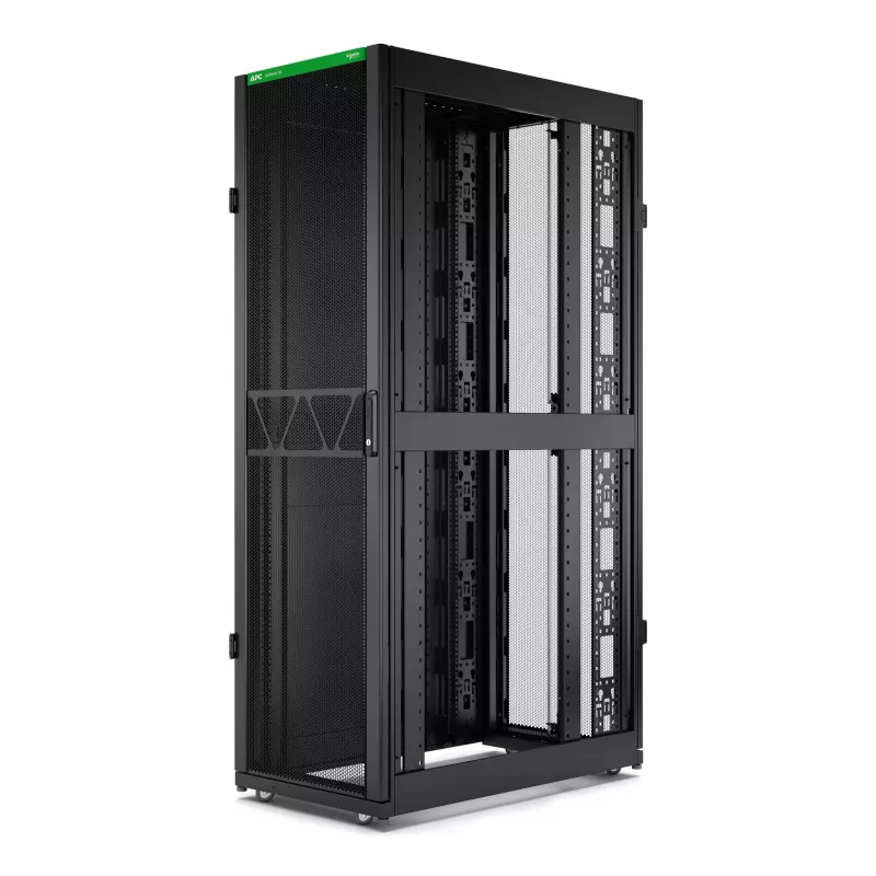 APC Netshelter SX Gen2 AR3100B2 – 42HE, 1991 h x 600 a x 1070 p mm, con paneles laterales, negra