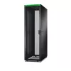 APC Easy Rack, 42U, negro, con techo, ruedas, patas, 4 soportes y paneles laterales, sin suelo, 1991H x 600B x 1000T mm