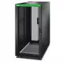 APC Easy Rack ER6402 24U 19" armario rack, techo, paneles laterales, ruedas, patas, 4 soportes, sin base, 600 x 1000 mm (An x F), negro