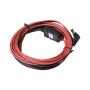 Brother PA-CD-600WR adaptador de corriente/convertidor para coche negro, rojo