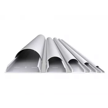 Multibrackets M Universal cubrecables aluminio 33mm-B 1100-L metálico
