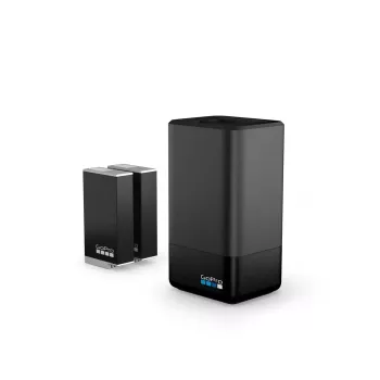 Cargador de batería para cámara GoPro MAX Dual Charger + Enduro Battery MAX