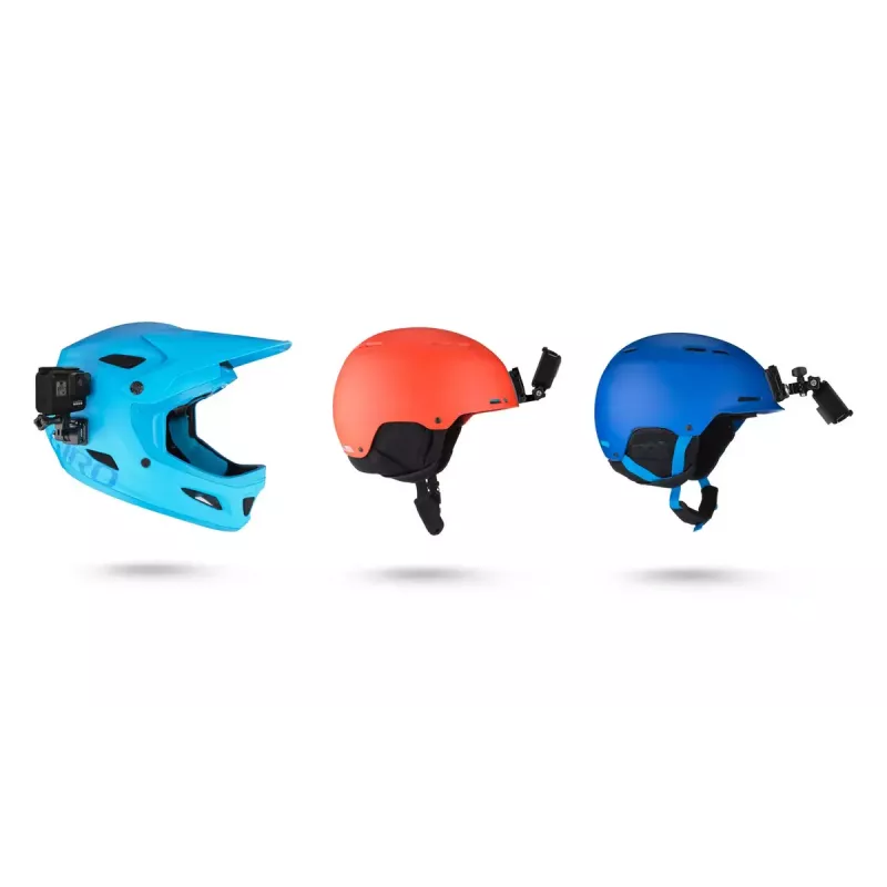 Soporte de cámara GoPro casco frontal + lateral AHFSM-001