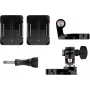 Soporte de cámara GoPro casco frontal + lateral AHFSM-001