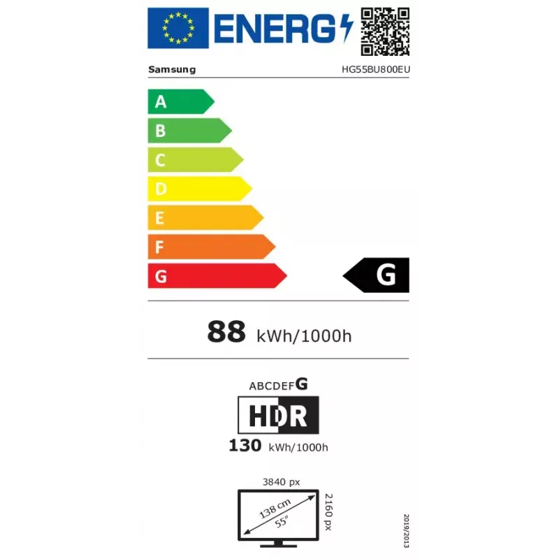 Samsung HBU8000 139,7 cm (55